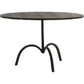Light & Living Salontafel Ø64x39 cm SAMOA mat zwart (Zwart, 64x64x39 diameter: 64cm)