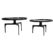 Light & Living salontafel pano set van 2 75x75x44cm -