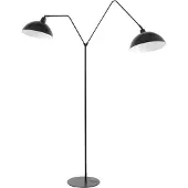 Light & Living Vloerlamp 2L 140x31x180 cm ORION mat zwart