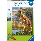 Ravensburger puzzel Kleurrijke savanne - Legpuzzel - 150 stukjes