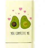 Ancient Wisdom A5 Notitieboekje - Crazy Avocado - You Complete Me