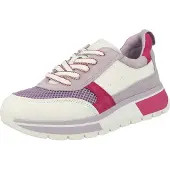 Caprice Sneakers laag lila / bessen / wit