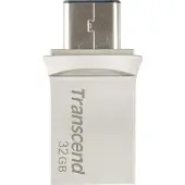 Transcend 32GB JetFlash 890, Silver Plating
