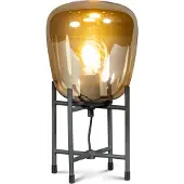 Eth Benn Gold mini Tafellamp 1x E27 60W Zwart