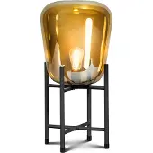 Eth Benn Gold Tafellamp 1x E27 Zwart