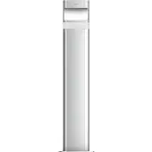 Theben theLeda D B plus In S contactdoos uitvoersensor AL, alu / grijs / zink, Aluminium, Modern
