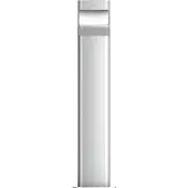 Theben LED tuinpadverlichting - tuinlamp theLeda D BL plus AL, alu / grijs / zink, Aluminium, Modern, LED buitenlamp