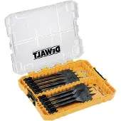 DeWalt Extreme Serie - Platte Houtborenset - 9 Stuks - Tough Case+ - TSTAK Compatibel