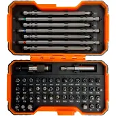 Bahco 59/S54BC-IP Bitset | 54-delig | voor gleuf-, Phillips-, Pozidriv-, zeskant-, TORX-tamperschroeven - 59/S54BC-IP