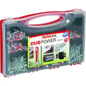 Fischer RED BOX DUOPOWER PLUG/SCHROEFSET
