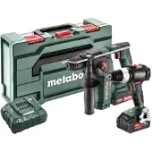Metabo Combo Set 2.5.2 | Accu machineset 18V in koffer met BS 18 LT BL en BH 18 LTX BL 16 (1x 2.0Ah accu + 1x 4.0Ah accu + lader) - 685182000