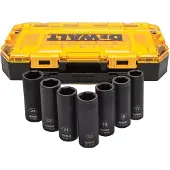DeWalt Accessoires DWMT74737-0 | Dopsleutelset | diepe slagen | 7-delig - DWMT74737-0