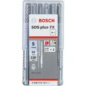 Bosch Hamerboor SDS plus-7X 5 x 50 x 115 mm - 30 stuk(s) - 2608576190
