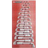 Facom set 22 open pijpsleutel ogv, gesmeed - 75.P22M