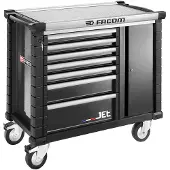 Facom Jet Gereedschapswagen | 7 Laden | Zwart - JET.T7NM3A