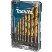 Makita D-72849 D-72849 Spiraalboorset 1 mm, 2 mm, 3 mm, 4 mm, 5 mm, 6 mm, 7 mm, 8 mm, 9 mm, 10 mm 1 stuk(s)