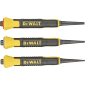 DeWalt DWHT0-58018 - Nagelpunch Set - 3-delig - Ergonomische Handgreep - Schokabsorberend