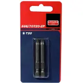 Bahco 2xbits t25 70mm 1/4" standard | 59S/70T25-2P