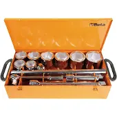 Beta Doppendoos met 8 zeskant dopsleutels en 5 toebehoren 929/C8 - 009290925