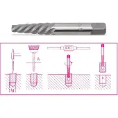Topex Tapeinduithalers vervaardigd uit gehard en geslepen staal 1430/8 - 014300050