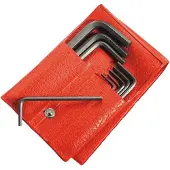Facom jl sets inbussleutels 6-kant, in etui, inch maten - 82H.JU10