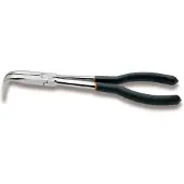 Beta Extra lange buigtang met lange halfronde 90° gebogen bekken PVC handgreep 1009L/C - 010090010