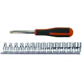 Bahco rail set 1-4 dopsleutels | 6729SM