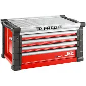 Facom Jet Topcase 4 Laden M4 Rood - JET.C4M4A - JET.C4M4A