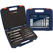 Rotec HSS-E spiebaanfrezenset '600', DIN 327, 10-dlg, ø4-20 - 6009420