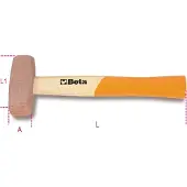 Beta Koperen hamers houten steel 1385 800 - 013850408