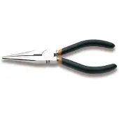 Beta Telefoontang, lange halfronde bekken, verchroomd, dubbele PVC handgreep 1166 160 - 011660006
