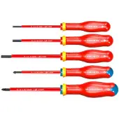 Facom Set Van 5 Schroevendraaiers Protwist Geïsoleerd 1000V - ATD.J5VE