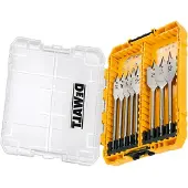 DeWalt DT70750-QZ 8-delige vlakke bitset voor hout 12 - 32mm In TSTAK koffer