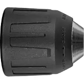 Makita 766005-7, Boorhouder zonder sleutel, 1 cm, 3/8"-24, zwart