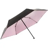 Knirps Paraplu Ultra Light Slim Black with Rosé