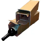 IEZZY Verzenddoos karton bruin - 10 stuks