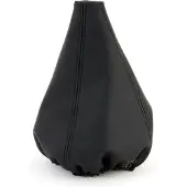 Amio Universele Versnellingspook Hoes ECO Leer Zwart - Duurzame Interieur Bescherming met Comfortabele Grip