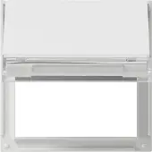Gira Adapterraam KD TK TX 44 Puurwit - 068066