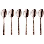 Amefa Felicity - Rose Champagne - 6 theelepels - 6 koffielepels - Vaatwasmachinebestendig