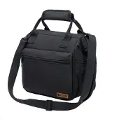 ForDig Koeltas - Lunchtas Volwassenen - 4 laags geïsoleerd - 8 Liter - Zwart