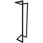 Saqu Frame handdoekrek 25x20x95cm mat zwart