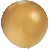 Sempertex 1 Mega ballon Metallic Gold Goud latex - 24 inch = 61 cm.