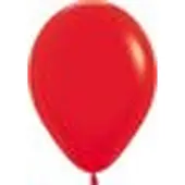 Sempertex Ballonnen Fashion Red | 50 stuk | 5 inch | 13cm | Miniballonnen rond