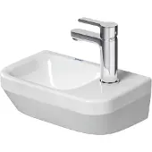 Duravit DuraStyle fontein zonder overloop 1 kraangat rechts 36x22cm wit