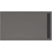 Xenz Easy-Tray douchebak 150x80x5cm antraciet