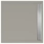 Xenz Easy Tray douchevloer 100x100 cement