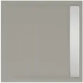 Xenz Easy Tray douchevloer 80x80 cement