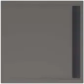 Xenz Easy-Tray douchebak 100x100x5cm antraciet