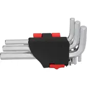 Ks Tools 151.4540, 9 stuks, chroom-vanadiumstaal, conform DIN ISO 2936, 434 g