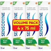 Sensodyne Fresh Mint – Tandpasta – Gevoelige tanden – Multipack – 4 x 75 ml